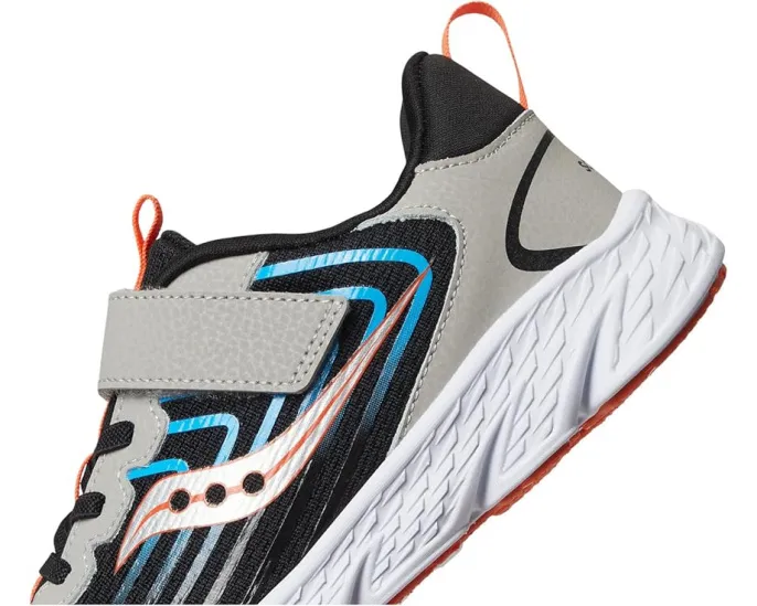 Детские кроссовки Saucony Wind 3.0 Alternative Closure с комбинированной застежкой и круглым носком