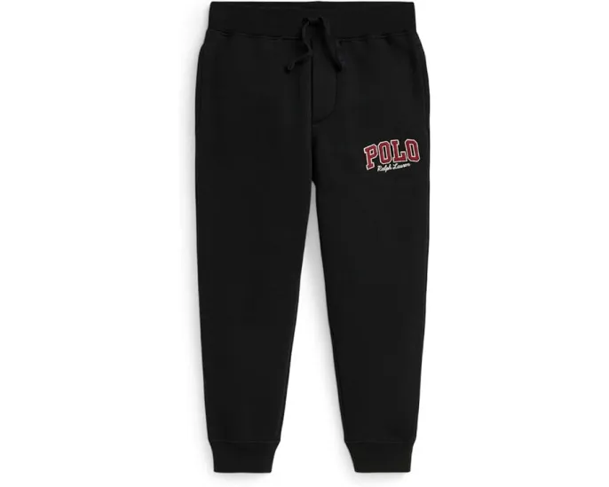 Джоггеры Polo Ralph Lauren Logo Fleece для малышей и детей с принтом
