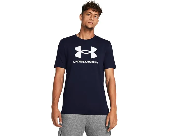 Футболка Under Armour Sportstyle Logo с коротким рукавом и принтом