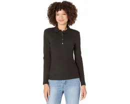 Lacoste Поло с длинным рукавом Slim Stretch Pique из хлопка с эластаном