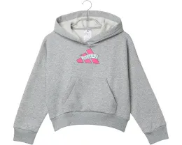 Толстовка adidas Kids Heather Multi Graphic Fleece с капюшоном и разноцветными принтами