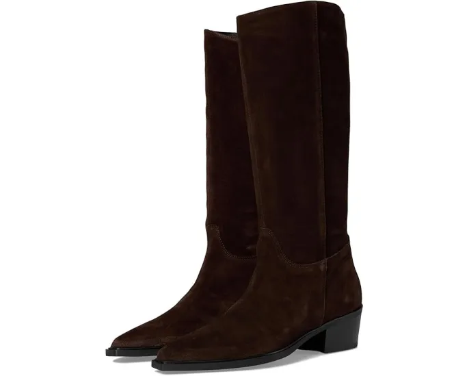 Vagabond Shoemakers Сапоги Kelsey из замши до колена с заостренным носком