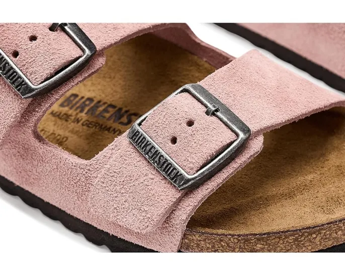 Сандалии Birkenstock Arizona из мягкой замши с анатомической стелькой