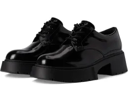 Туфли Lyla Platform Derby от COACH на платформе с кожаным верхом и шнуровкой