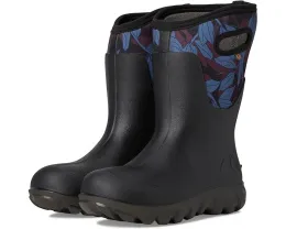 Bogs сапоги Classic Seamless Mid с бесшовной конструкцией и принтом листьев