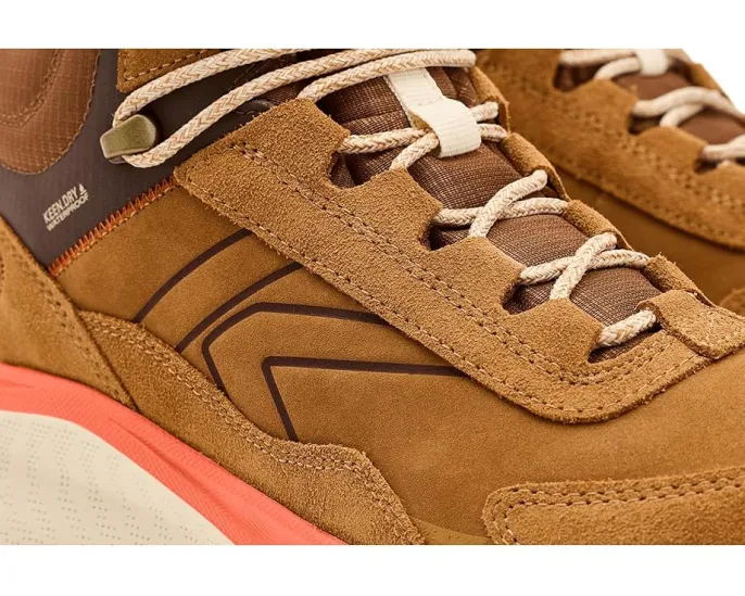 Водонепроницаемые кожаные треккинговые ботинки KEEN Leiki с мембраной KEEN.DRY