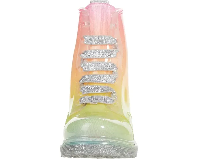 Детские сапоги Western Chief Combat из ПВХ с блестками и рифленой подошвой