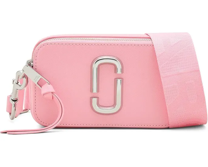 Сумка-снапшот Marc Jacobs The Solid Snapshot из кожи со съемным ремнем