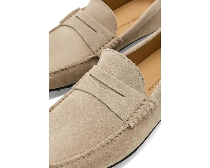 Peter Millar Suffolk замшевые лоферы-драйверы на низком ходу