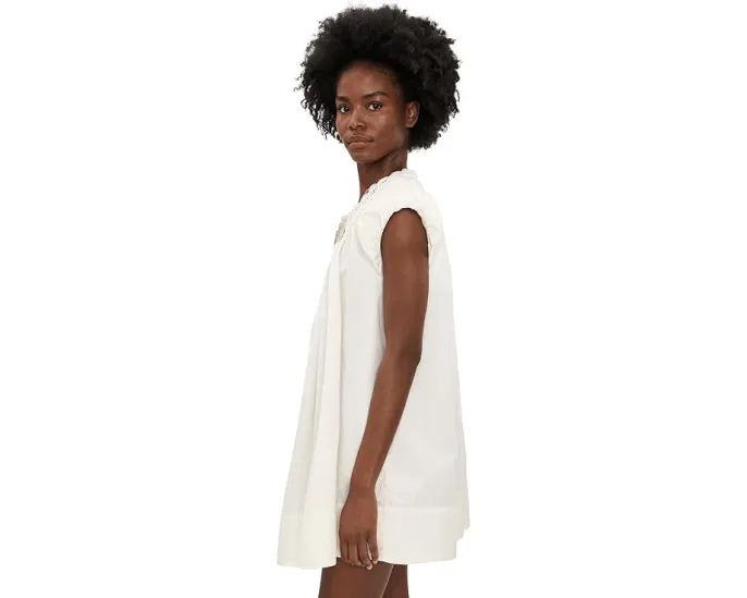Мини платье Sundazed от Free People с V-образным вырезом