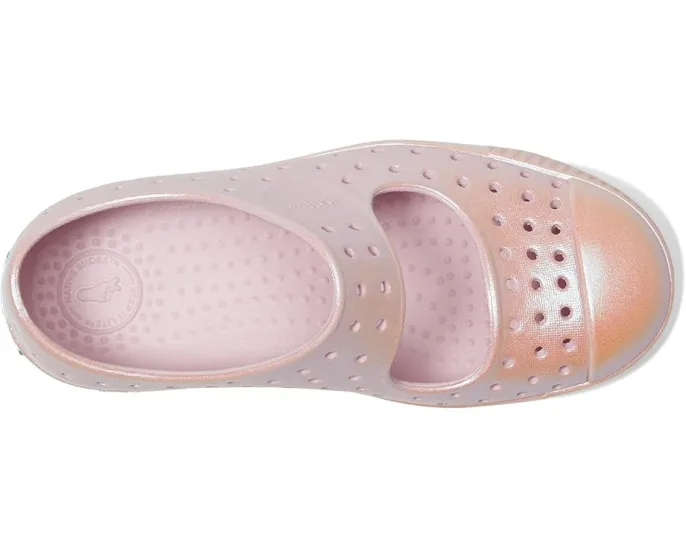 Native Shoes Jefferson Juniper детские туфли для малышей с круглым носком и синтетической стелькой