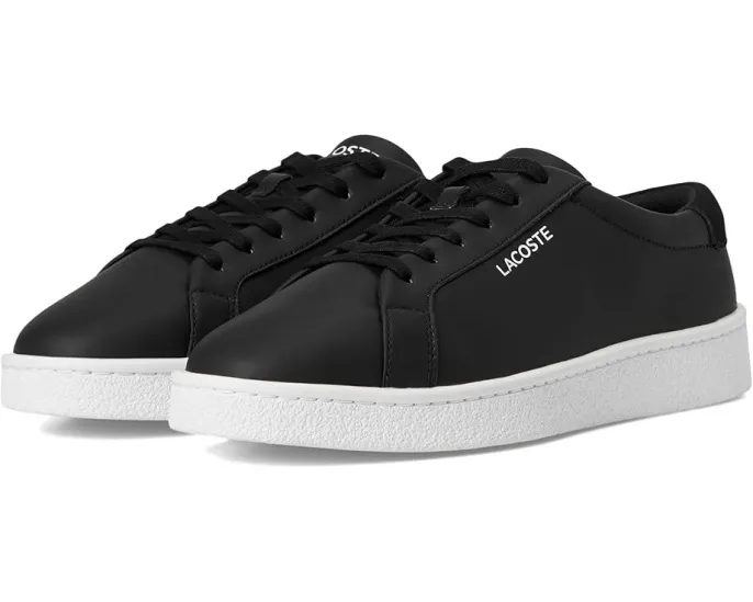 Кроссовки Lacoste Courtderby из премиальной кожи с круглым носком
