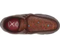 Twisted X WDM0081 мокасины для вождения с тиснением и бирюзовыми заклепками