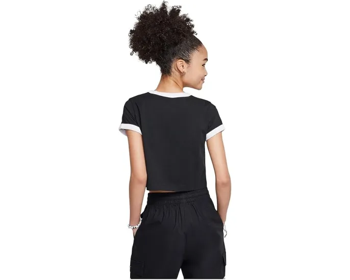 Детская укороченная футболка Nike Kids Sportswear из мягкого джерси