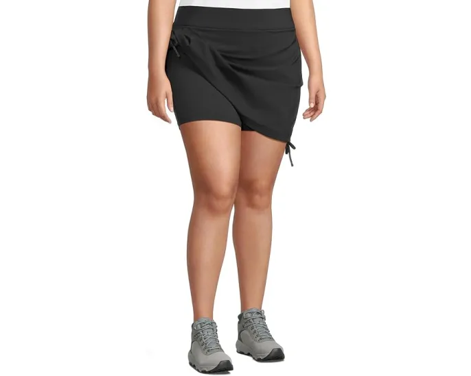 Юбка-шорты Columbia All Seasons Ruched большого размера с защитой от солнца UPF 50