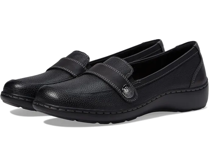 Слипоны Clarks Cora Daisy с декоративным ремешком и стелькой OrthoLite