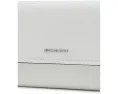 Клатч MICHAEL Michael Kors Jet Set Medium White на запястье