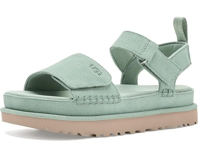 UGG Сандалии Goldenstar на платформе с бархатистым замшем