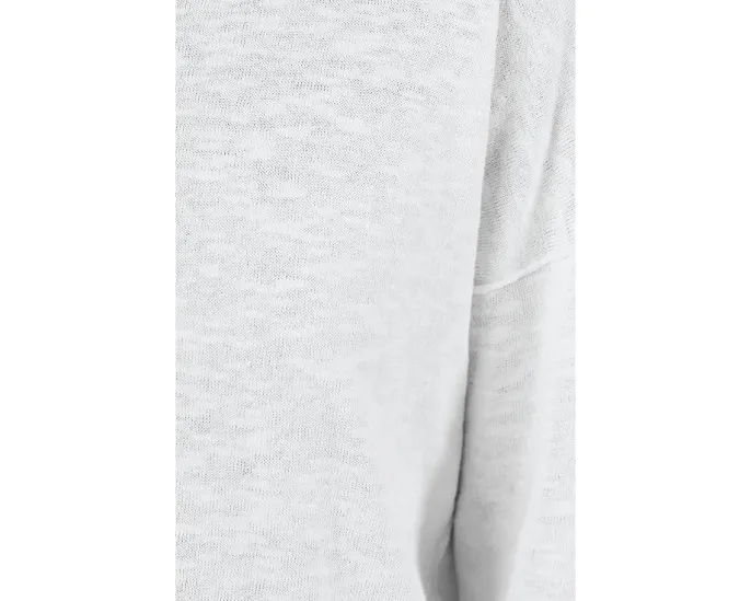 Свитер Eileen Fisher с круглой горловиной из узловатой смеси органического льна и хлопка