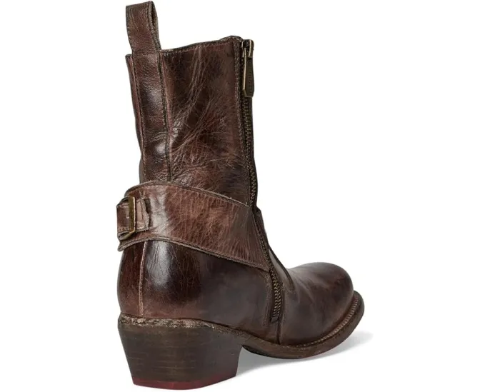 Ботинки Bed Stu Homage на устойчивом каблуке из растительно-дубленой кожи