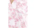Knit Short Sleeve Notch Collar Cropped Pants Pajama Set Lauren Ralph Lauren
