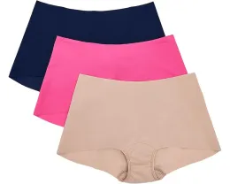 Hanky Panky Набор из 3 шорт BreatheSoft с эффектом второй кожи