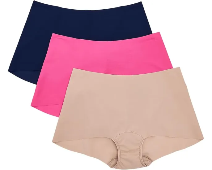 Hanky Panky Набор из 3 шорт BreatheSoft с эффектом второй кожи