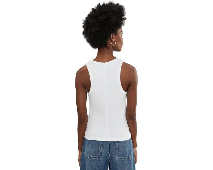 Michael Stars топ Ivara Racerback Black