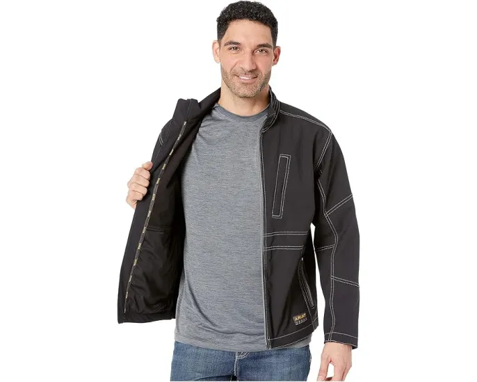 Куртка Ariat Rebar Stretch Canvas SoftShell с защитой от ветра и воды