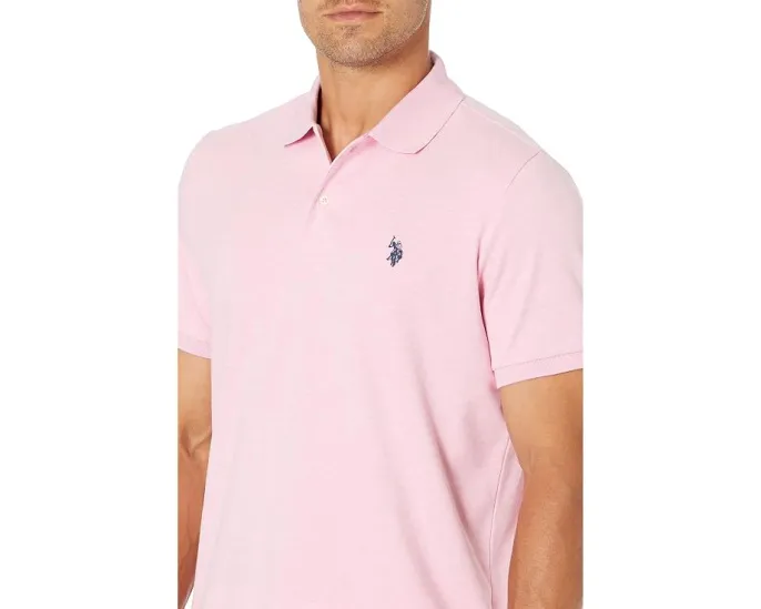 Поло U.S. POLO ASSN. из интерлока с закатом