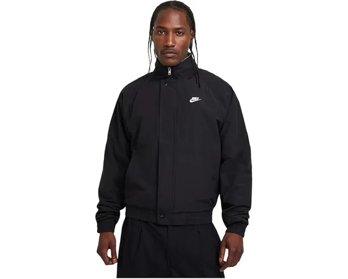 Куртка Nike Club Futura просторная на молнии с гладкой тканью