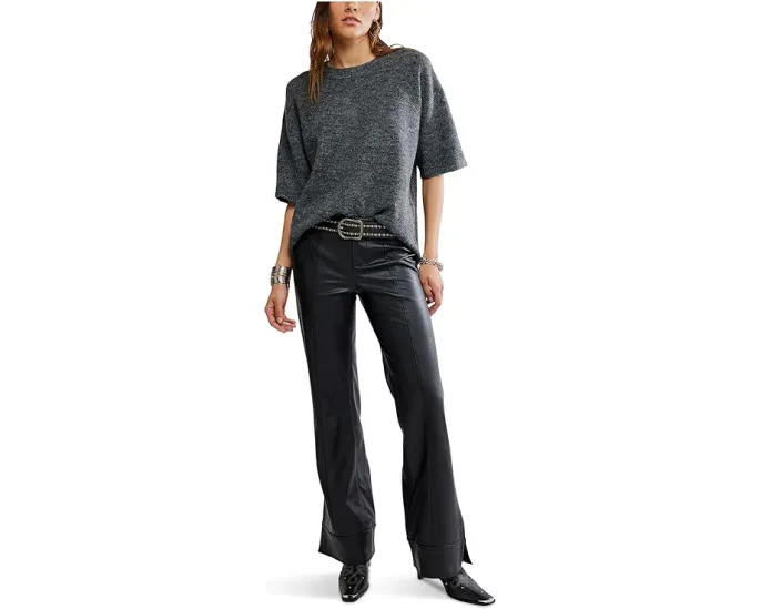 Свитшот Free People Margot с коротким рукавом и оверсайз