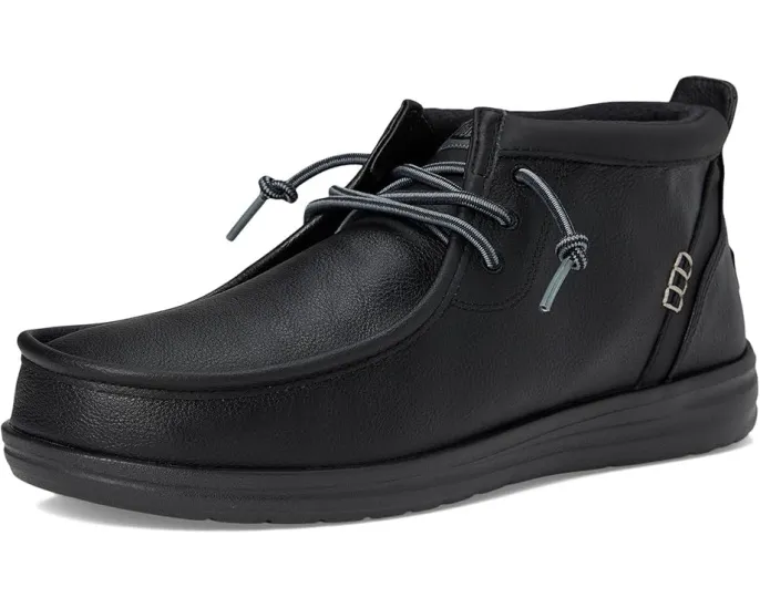 Обувь Hey Dude Wally Mid GripR Classic с водонепроницаемой пропиткой