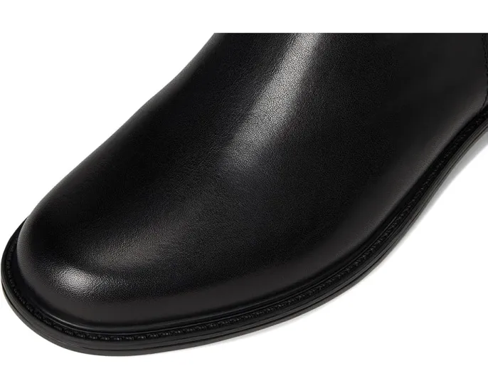 Ботинки Clone из зернистой кожи с боковой молнией и съемной стелькой David Tate