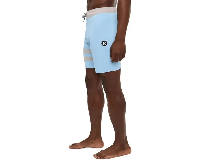 Hurley Плавки Block Party 18 дюймов (46 см) в полоску с DWR покрытием