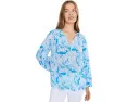 Топ Andria от Lilly Pulitzer с вырезом и пуговицами