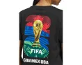 Футболка с графикой официального мяча ЧМ-2026 Adidas