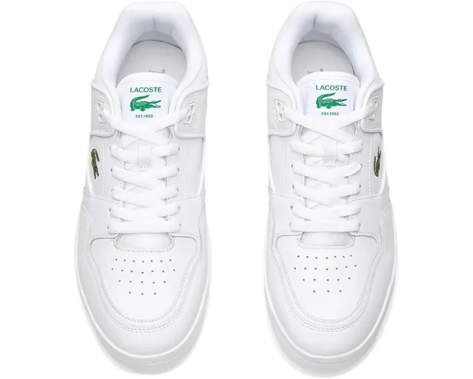 Кожаные кроссовки Courtcage Set Lacoste с перфорированным верхом