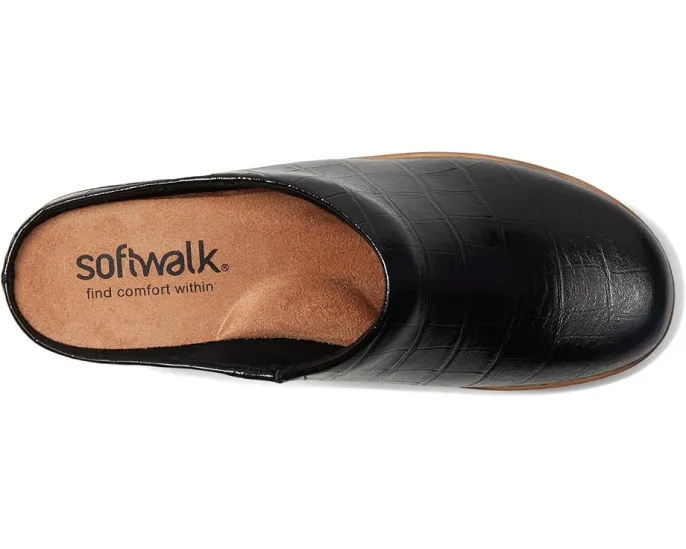 Мокасины SoftWalk Madison на платформе из натуральной кожи