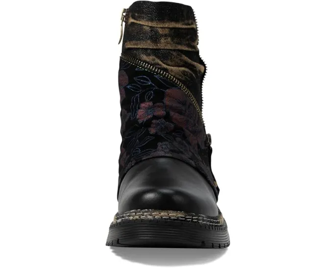 Ботинки Avrilrose от L'Artiste by Spring Step с грубой подошвой и джинсовой отделкой