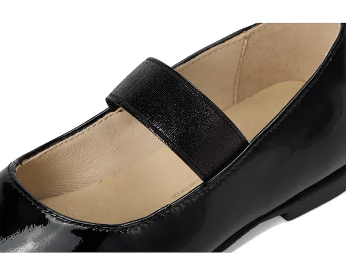 Балетки Naturino Valy для детей из гладкой кожи с эластичной лентой