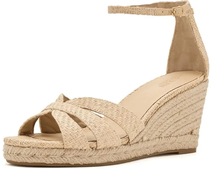 Lauren Ralph Lauren босоножки-эспадрильи Nellie из рафии с танкеткой