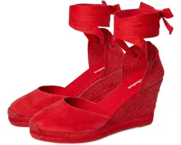 Эспадрильи Soludos Marseille Wedge на джутовом клине с кожаным верхом