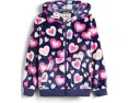 Hatley детская флисовая кофта Bunches of Hearts с цветочным узором
