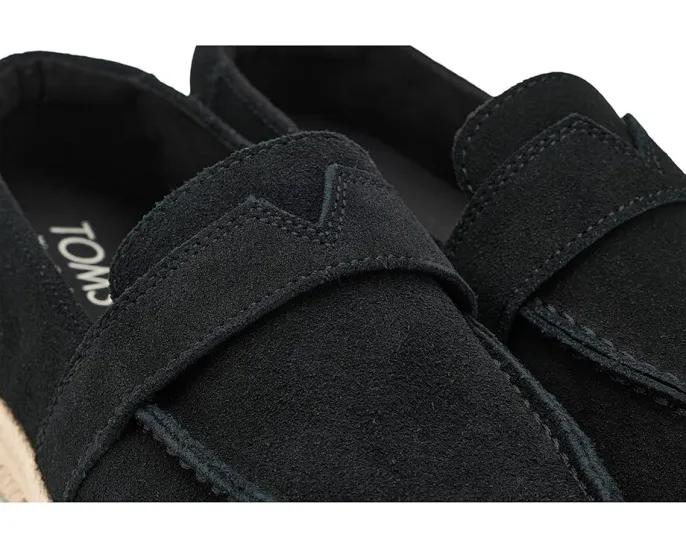 Лоферы TOMS Blakely на платформе с замшевым верхом и стелькой CloudBound