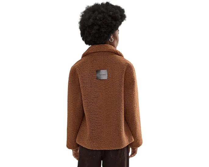 Куртка AllSaints Eddie Faux Teddy из искусственного меха