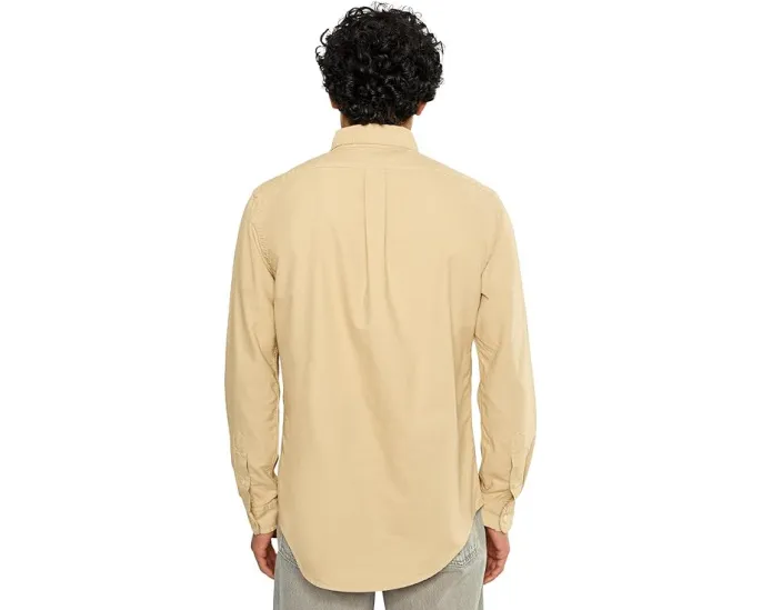 Классическая рубашка Classic Fit Long Sleeve Oxford Polo Ralph Lauren с длинным рукавом