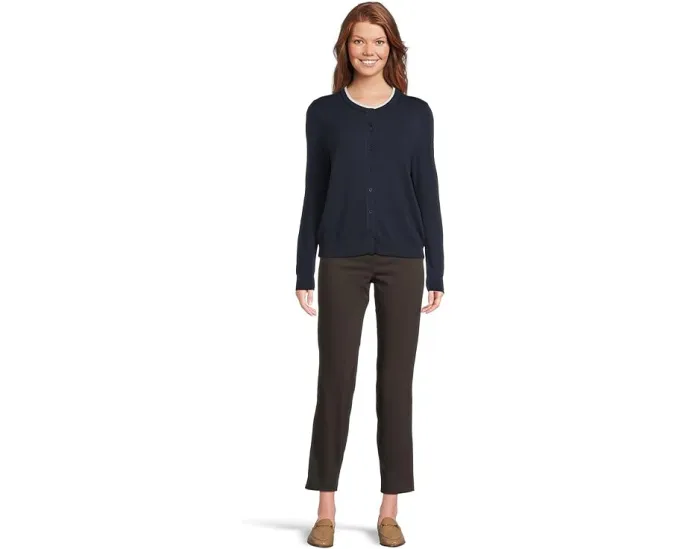 Кардиган Elliott Lauren Modal Knits на пуговицах с двойным воротником
