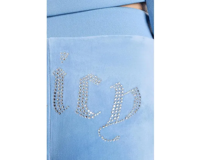 Juicy Couture Брюки Og Bling Track с эластичным поясом и мид-райз