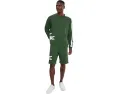 Шорты Lacoste для отдыха прямого кроя из флиса с принтом